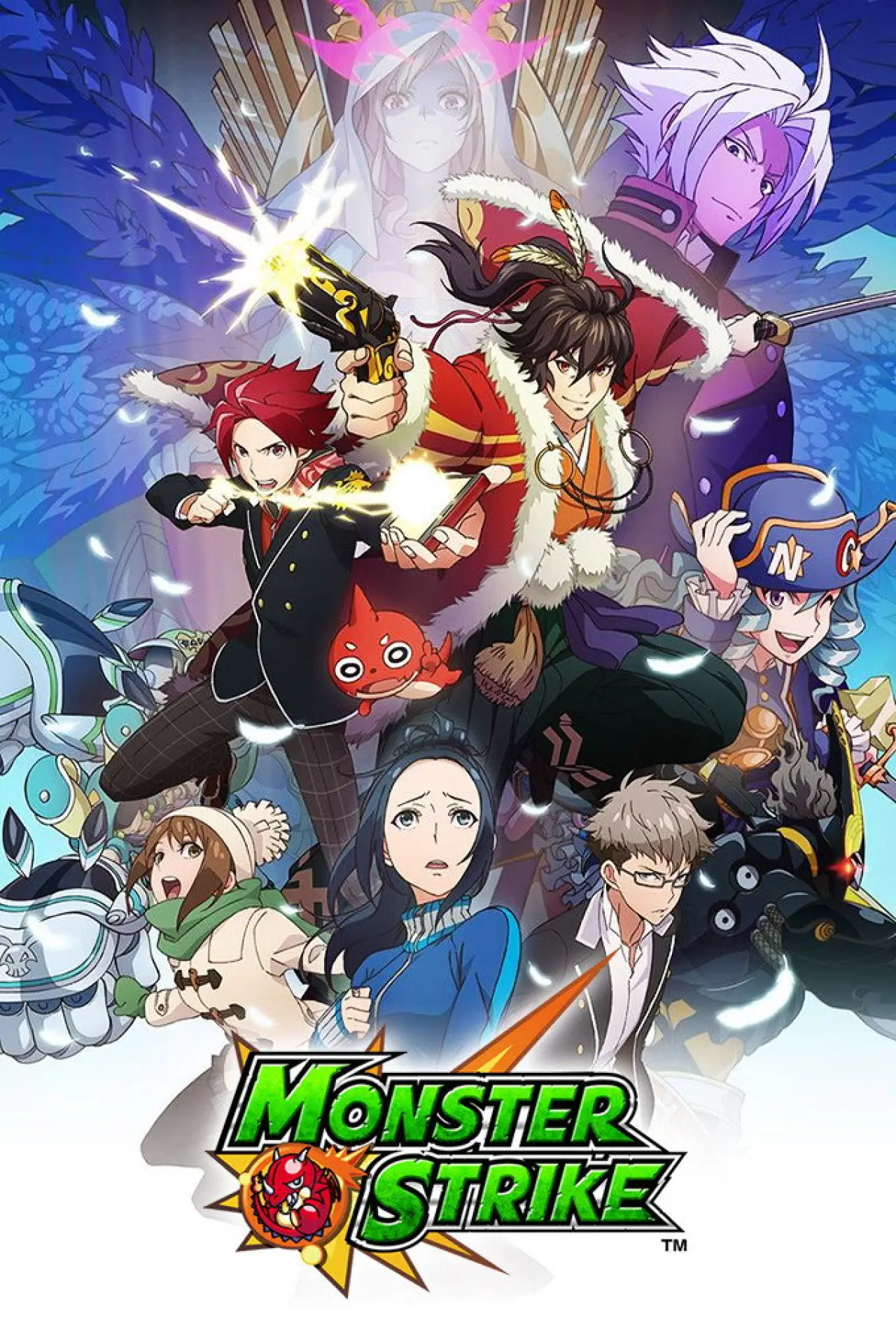 Plakat serialu "モンスターストライク"