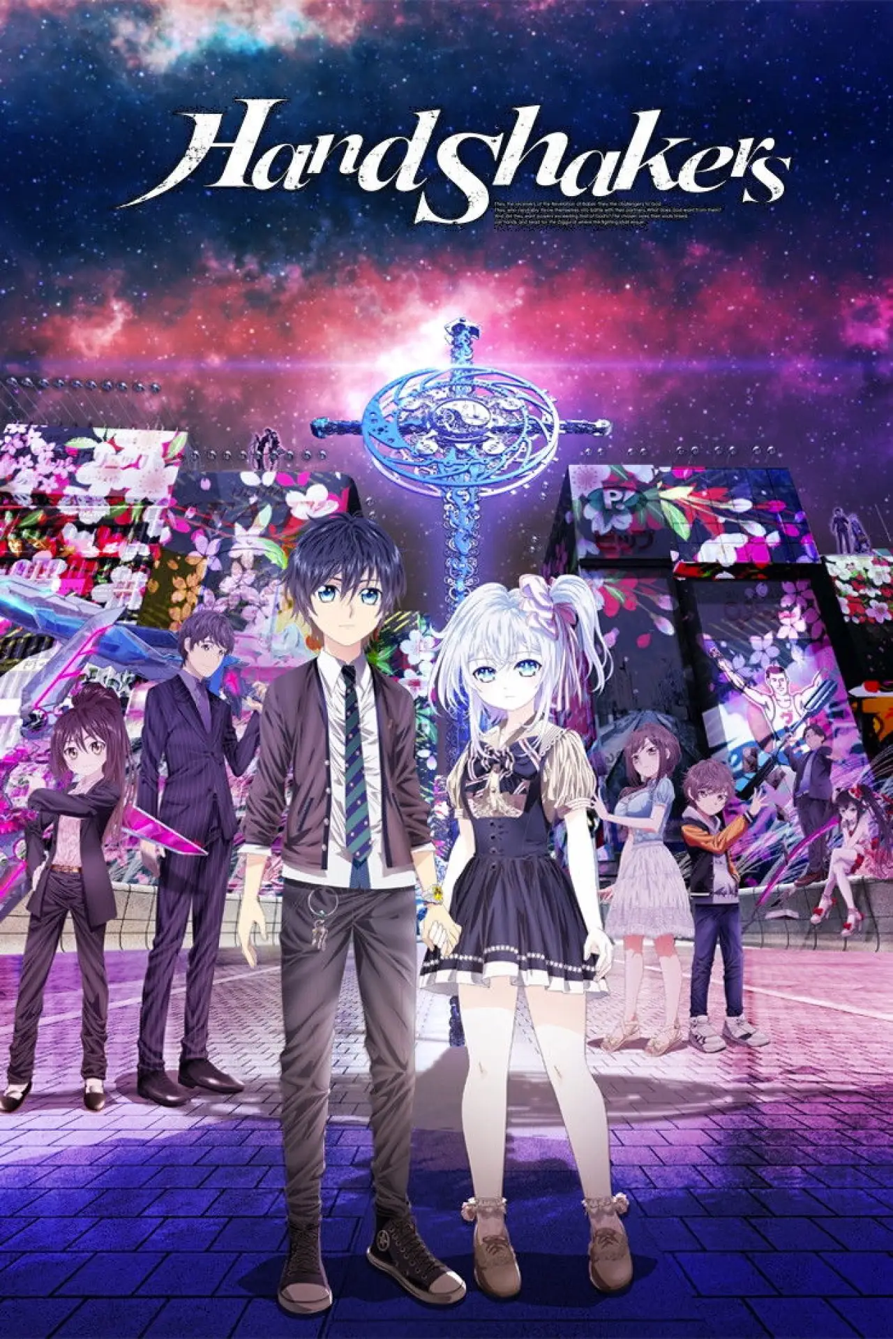 Plakat serialu "Hand Shakers"