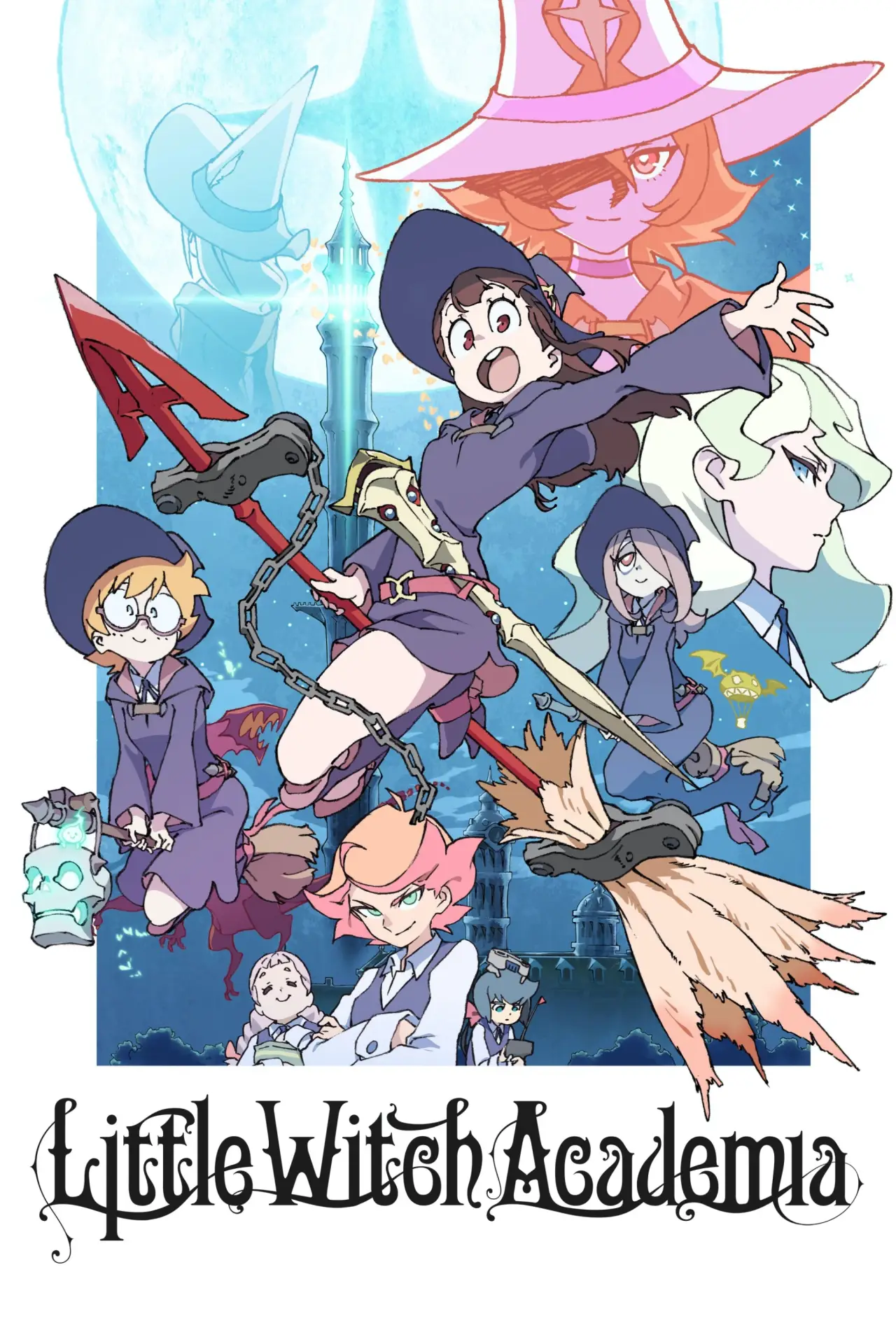 Plakat serialu "Little Witch Academia"