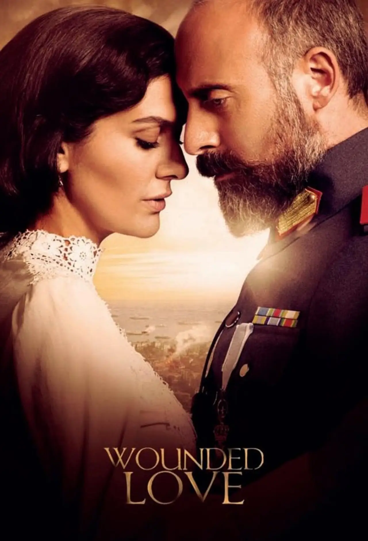 Plakat serialu "Zraniona miłość"