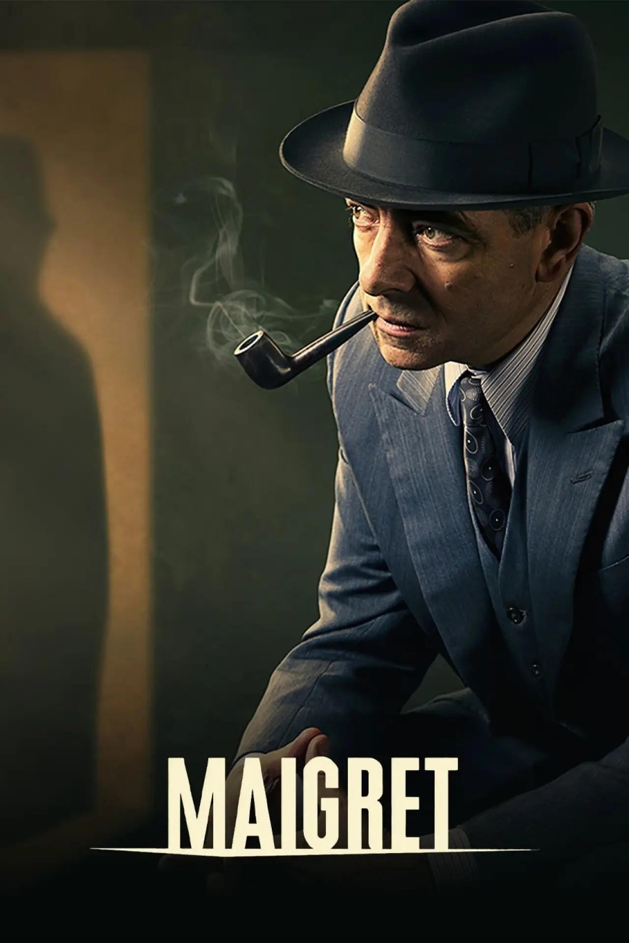 Plakat serialu "Maigret zastawia sidła"