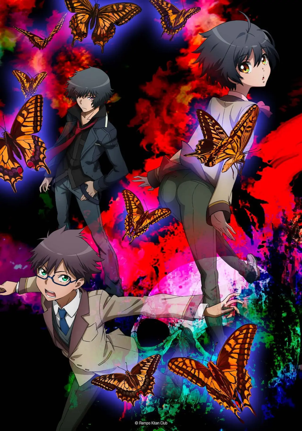 Plakat serialu "Ranpo Kitan: Game of Laplace"