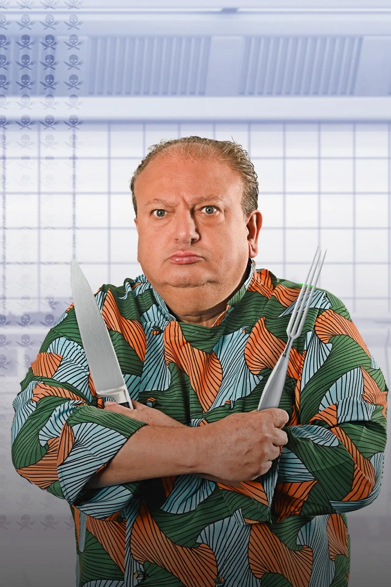 Plakat serialu "Koszmar w kuchni"