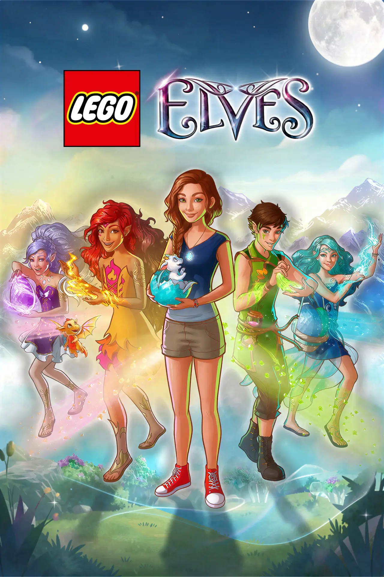 Plakat serialu "LEGO Elves"