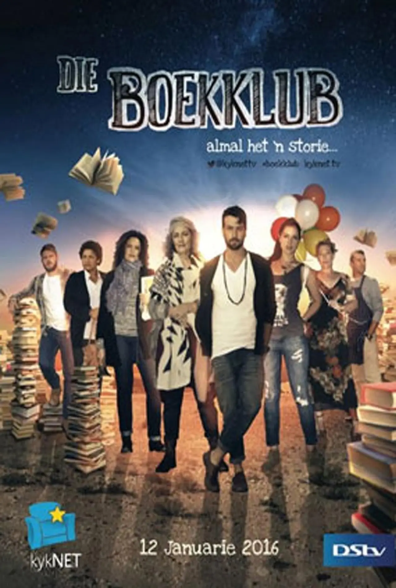 Plakat serialu "Klub książki"