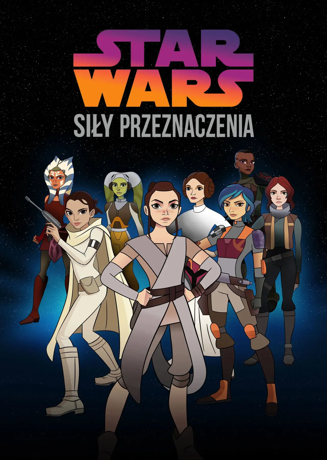 Plakat serialu "Gwiezdne wojny: Siły przeznaczenia"