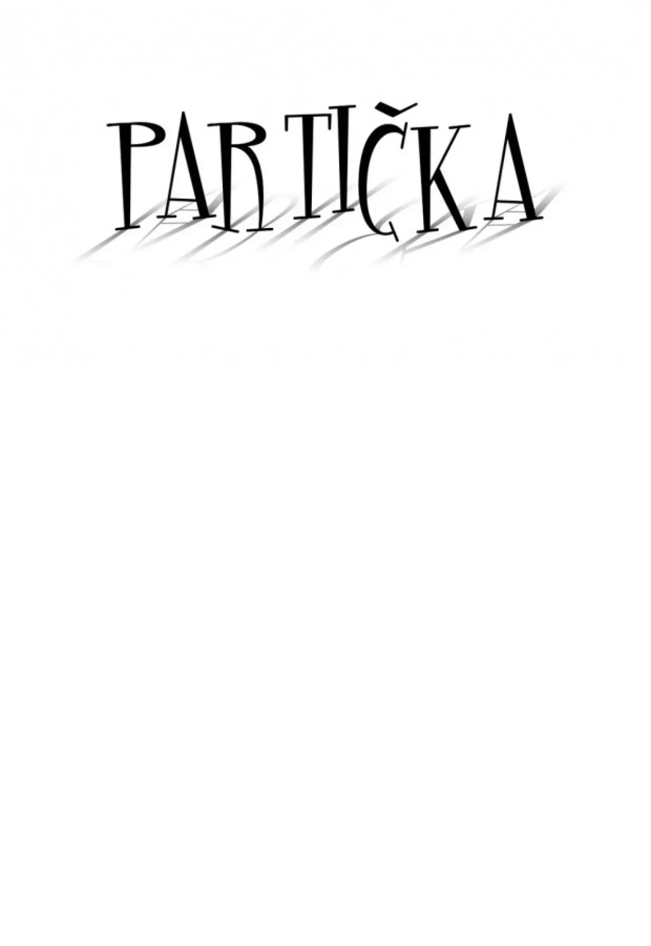 Plakat serialu "Partička"