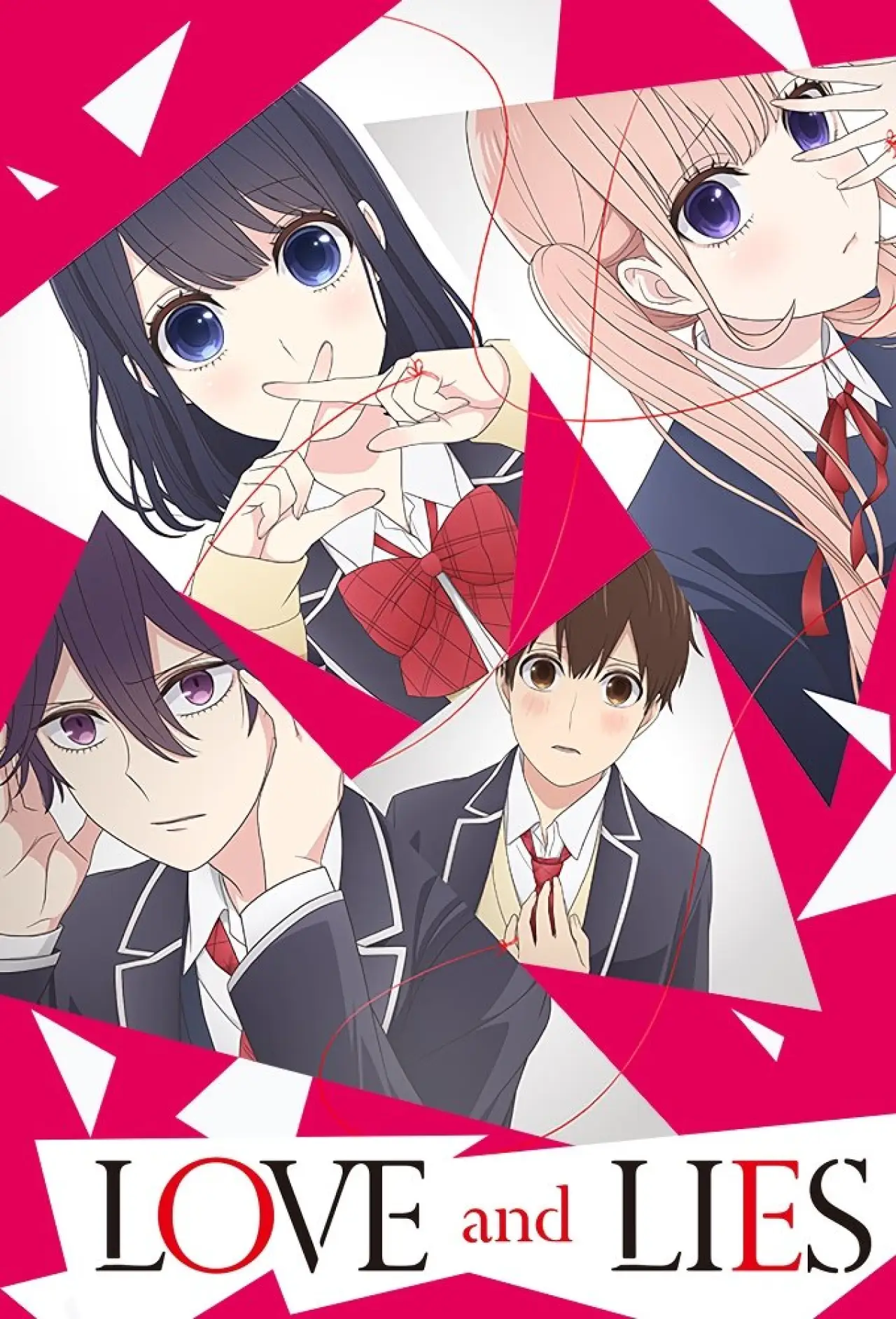 Plakat serialu "Koi to Uso"