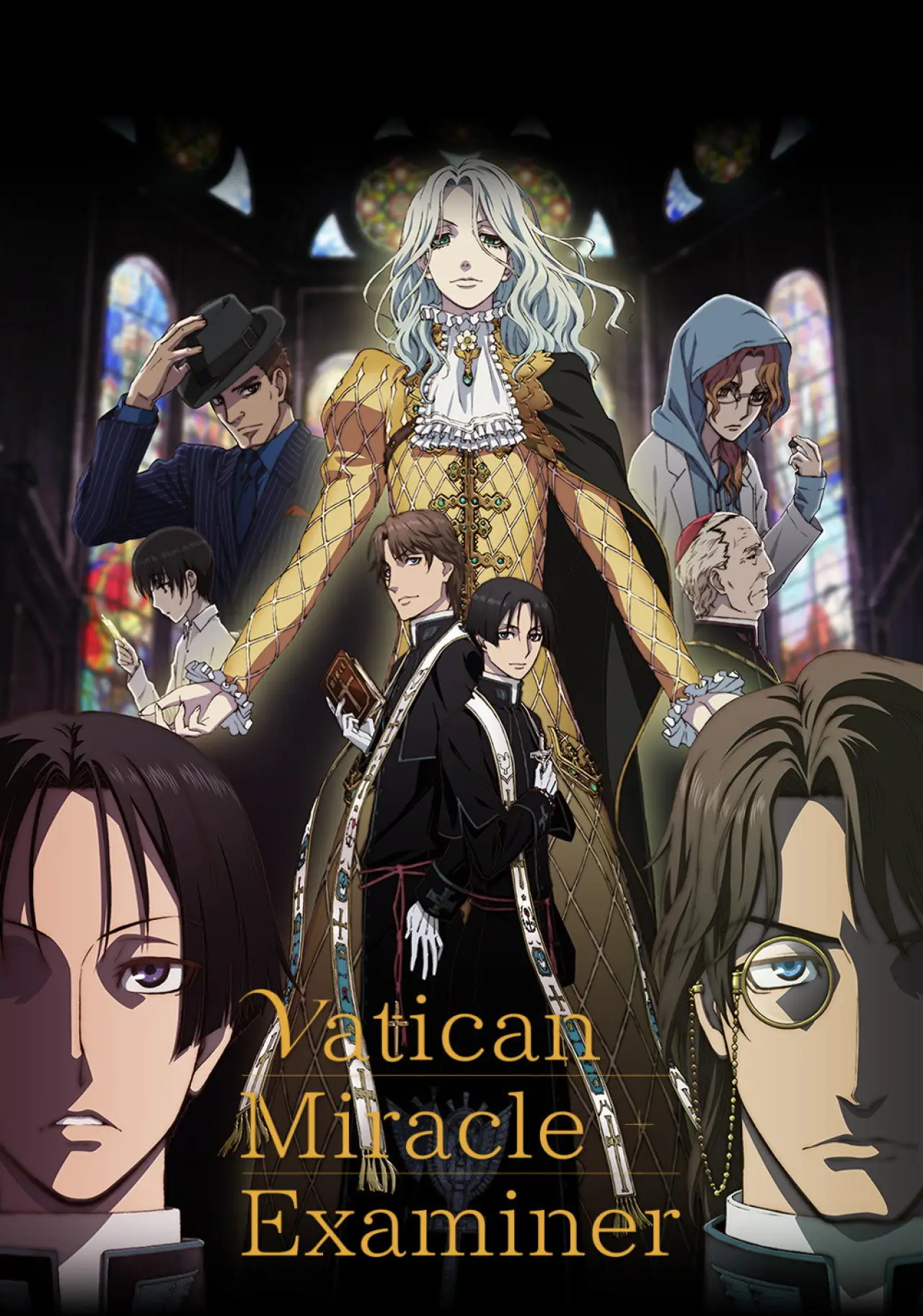Plakat serialu "Vatican Kiseki Chousakan"
