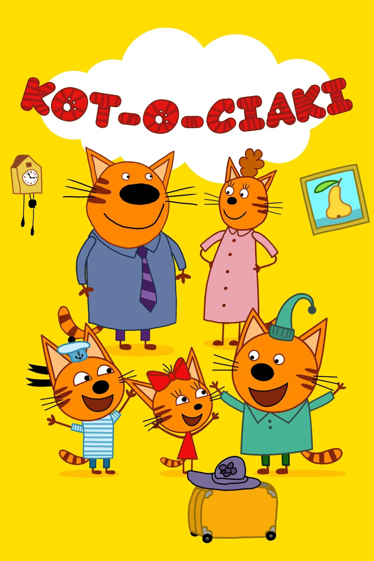 Plakat serialu "Kot-o-ciaki"