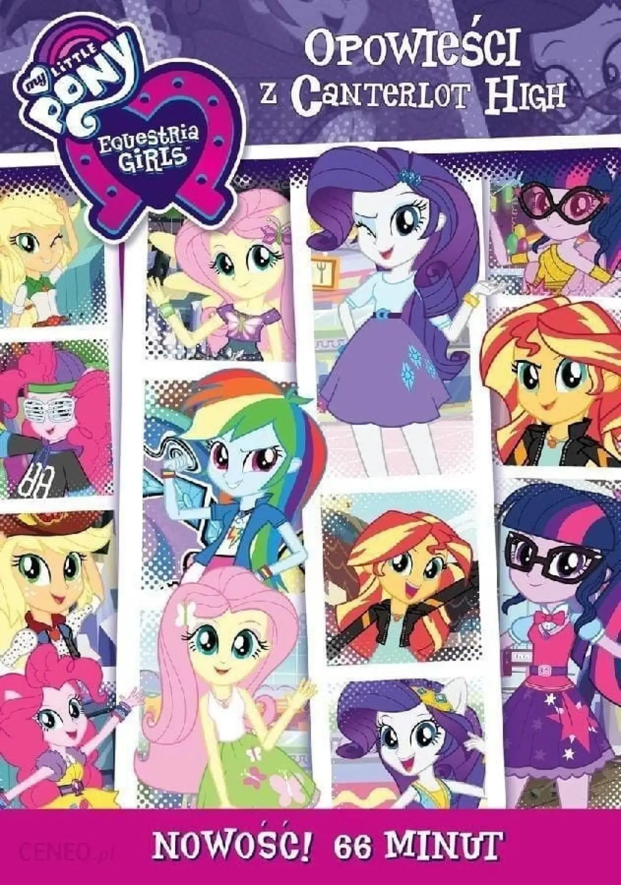 Plakat serialu "Equestria Girls: Opowieści z Canterlot High"
