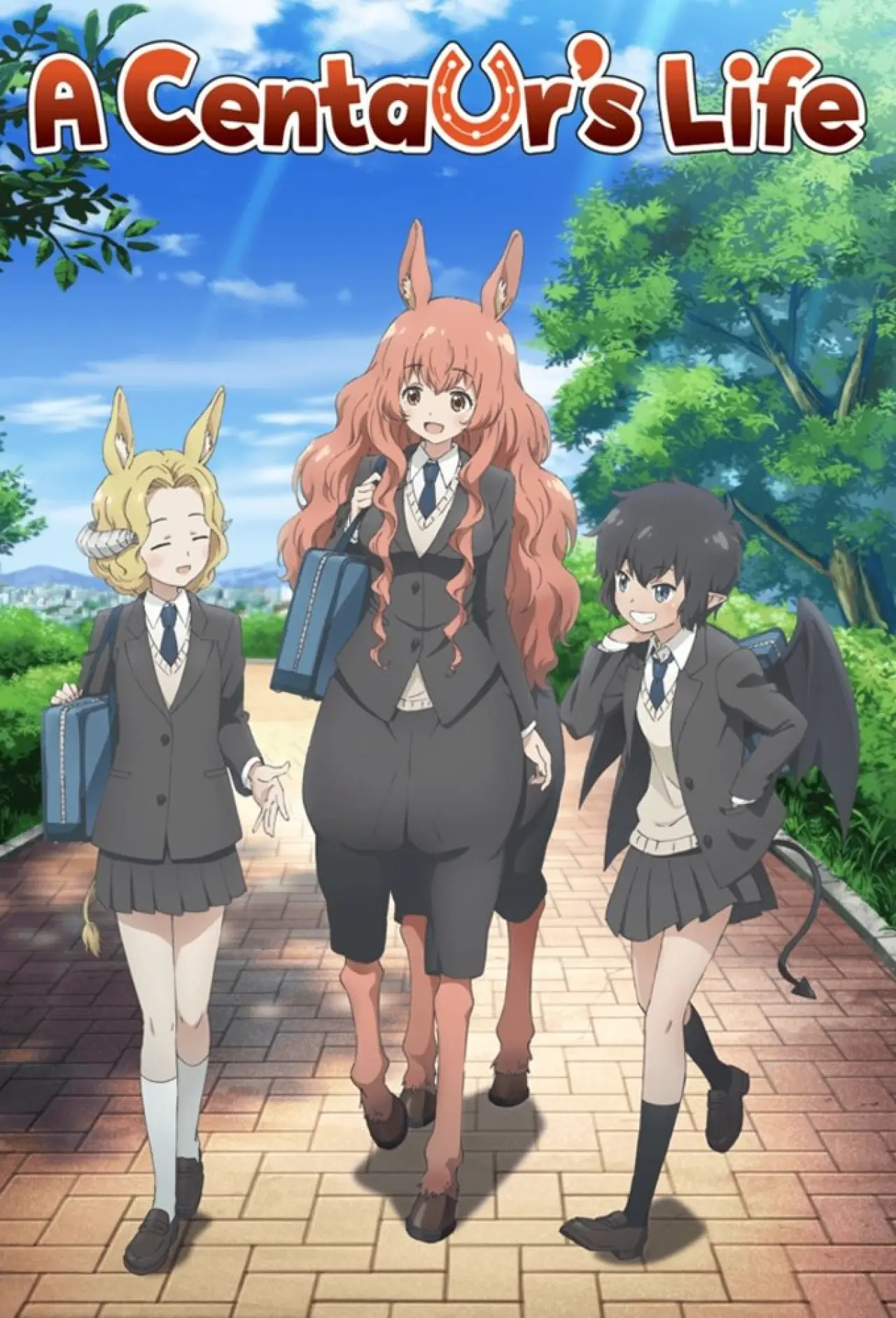 Plakat serialu "セントールの悩み"