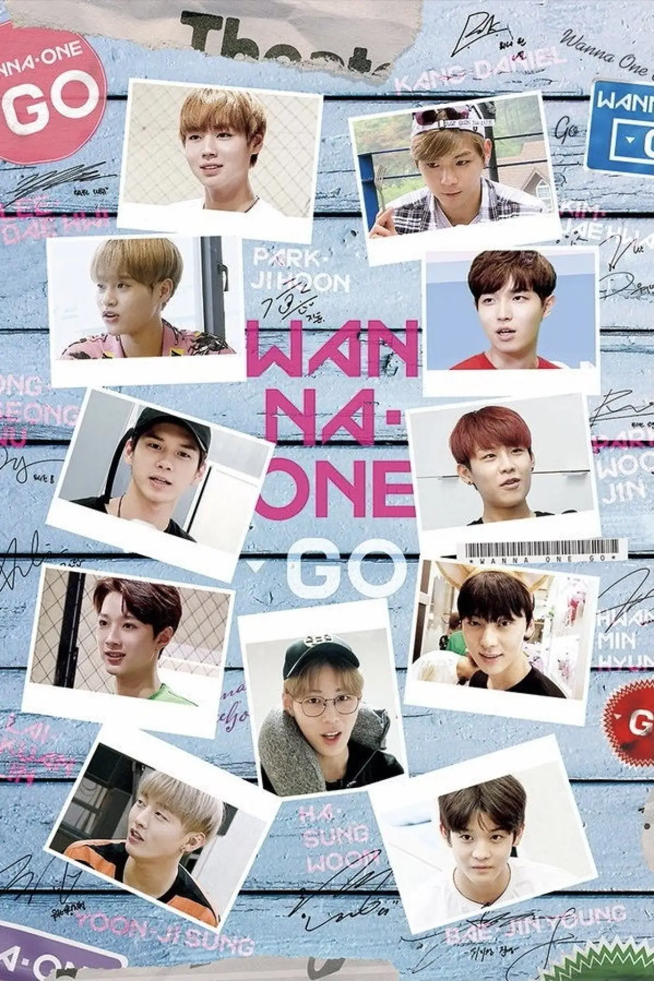 Plakat serialu "Wanna One GO"