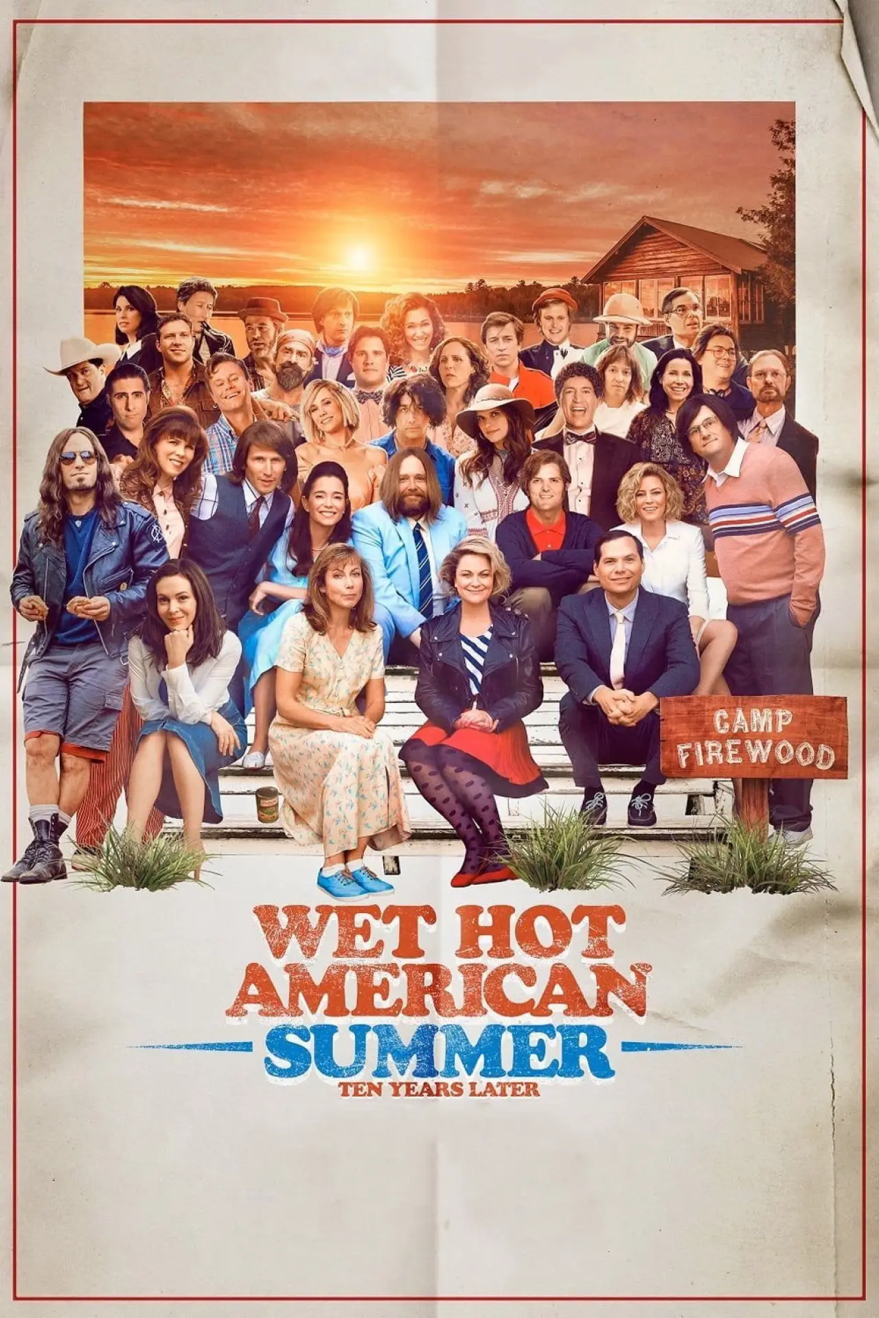 Plakat serialu "Wet Hot American Summer: Ten Years Later"