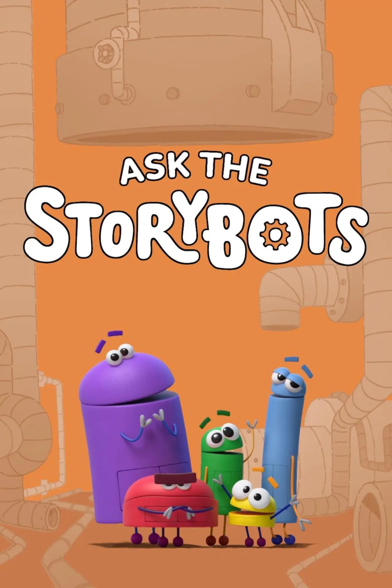 Plakat serialu "Ask the Storybots"