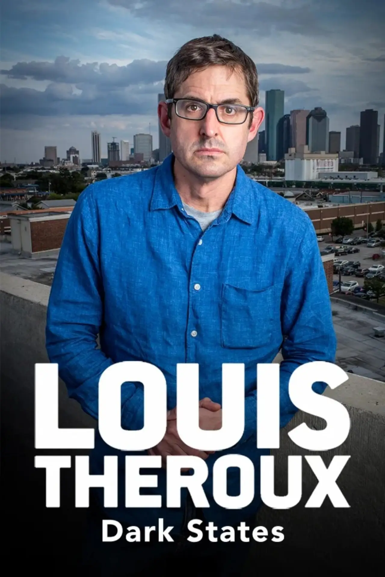 Plakat serialu "Louis Theroux: Mroczne państwa"
