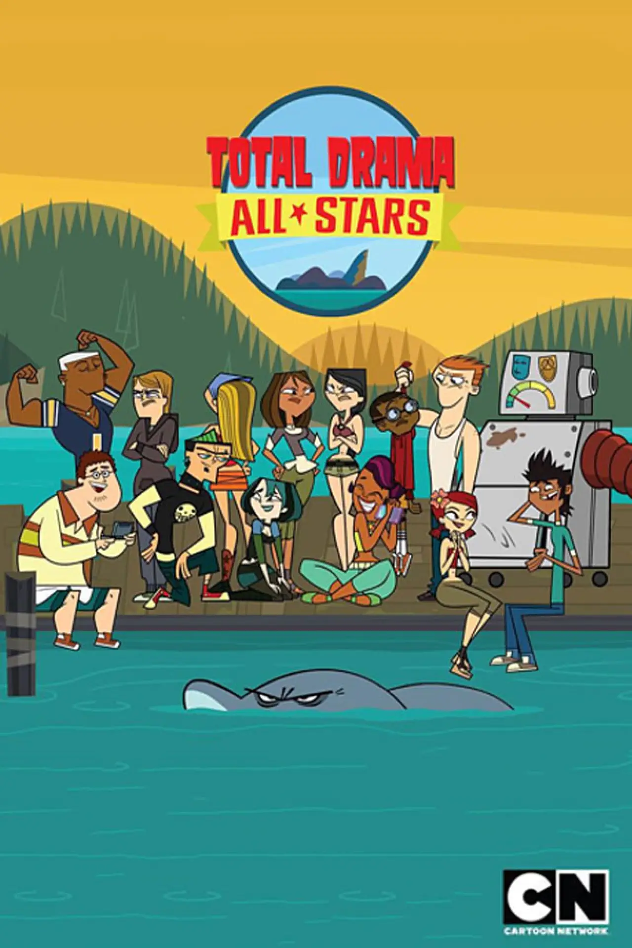 Plakat serialu "Total Drama All-Stars"