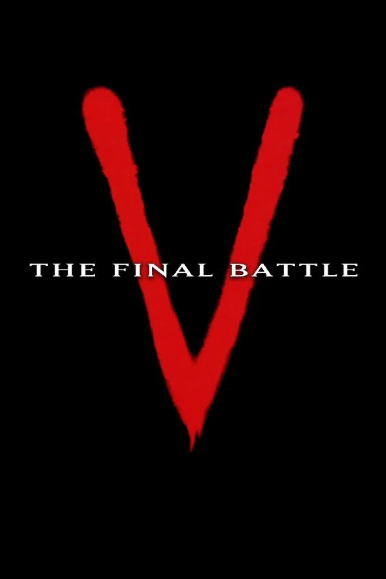 Plakat serialu "V: Ostateczna bitwa"
