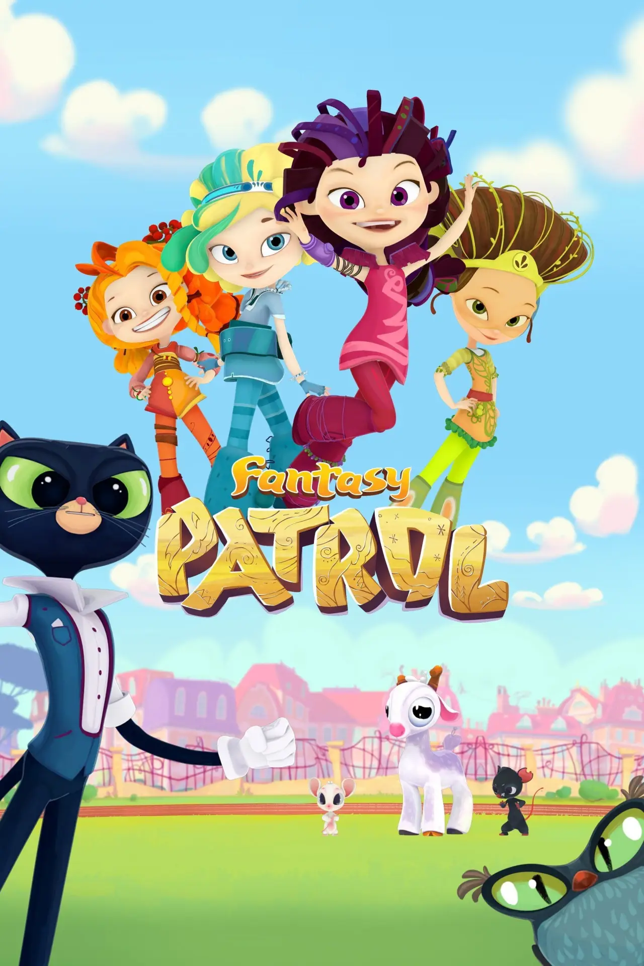 Plakat serialu "Fantasy Patrol"