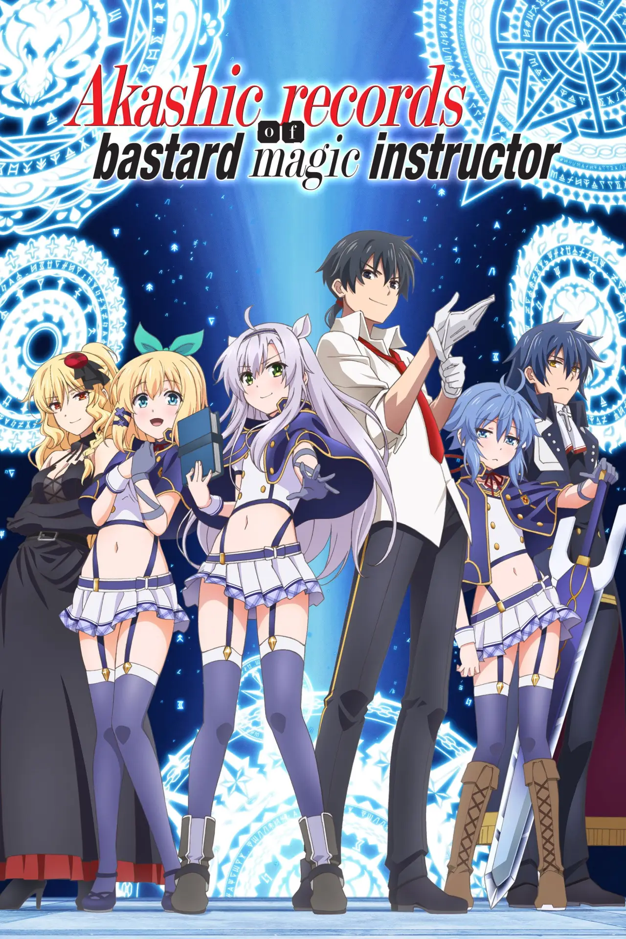 Постер к сериалу "Rokudenashi Majutsu Koushi to Akashic Records"