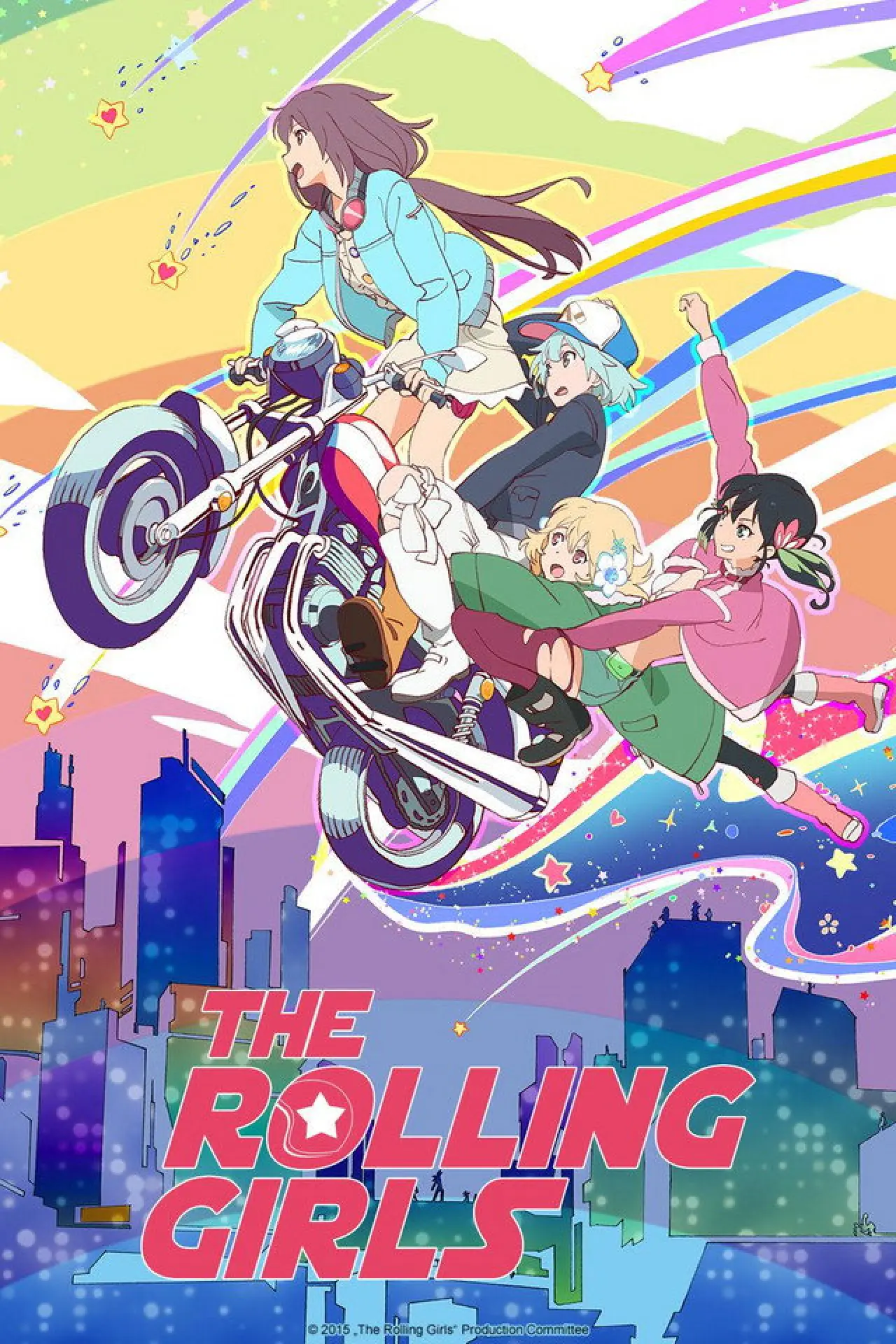 Plakat serialu "Rolling☆Girls"