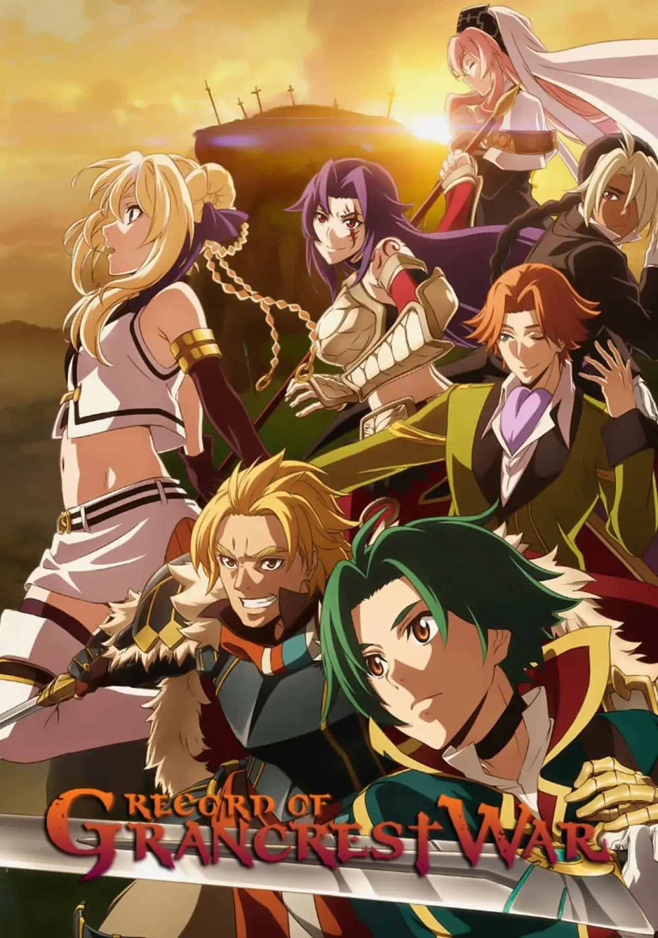 Plakat serialu "Grancrest Senki"
