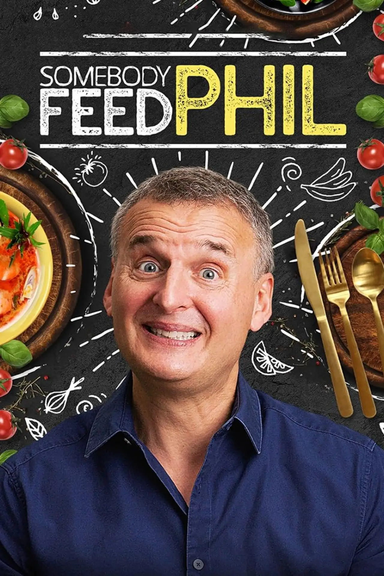 Plakat serialu "Somebody Feed Phil"