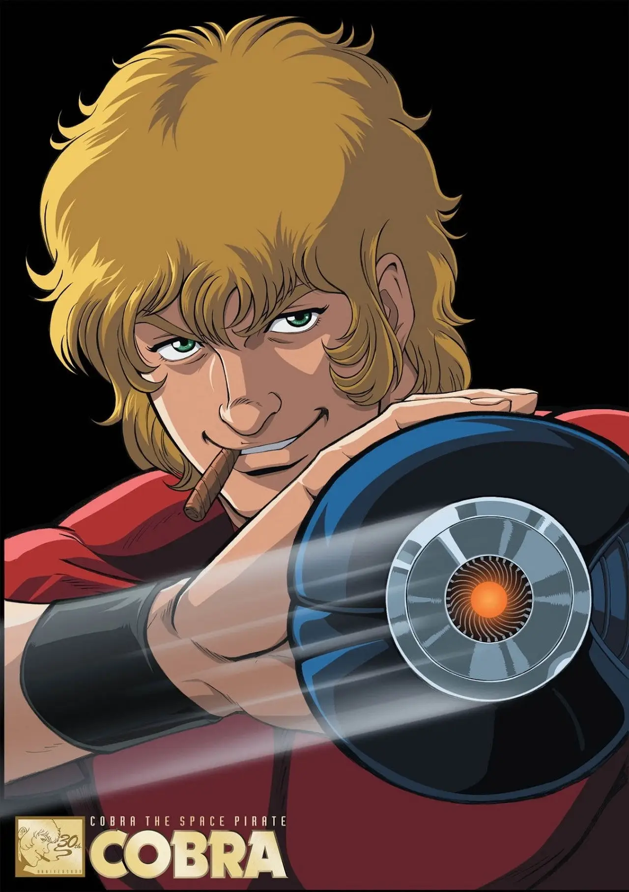 Plakat serialu "COBRA THE ANIMATION"