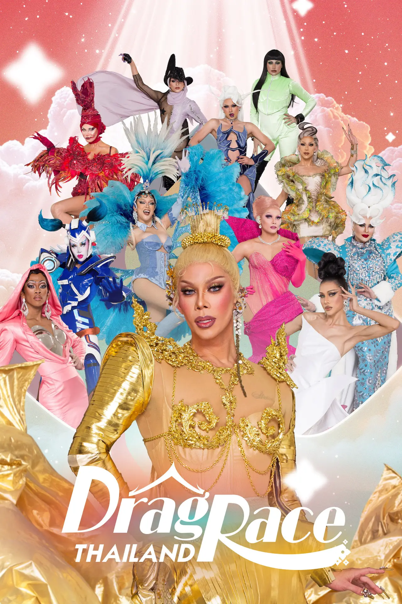 Plakat serialu "Drag Race Tajlandia"