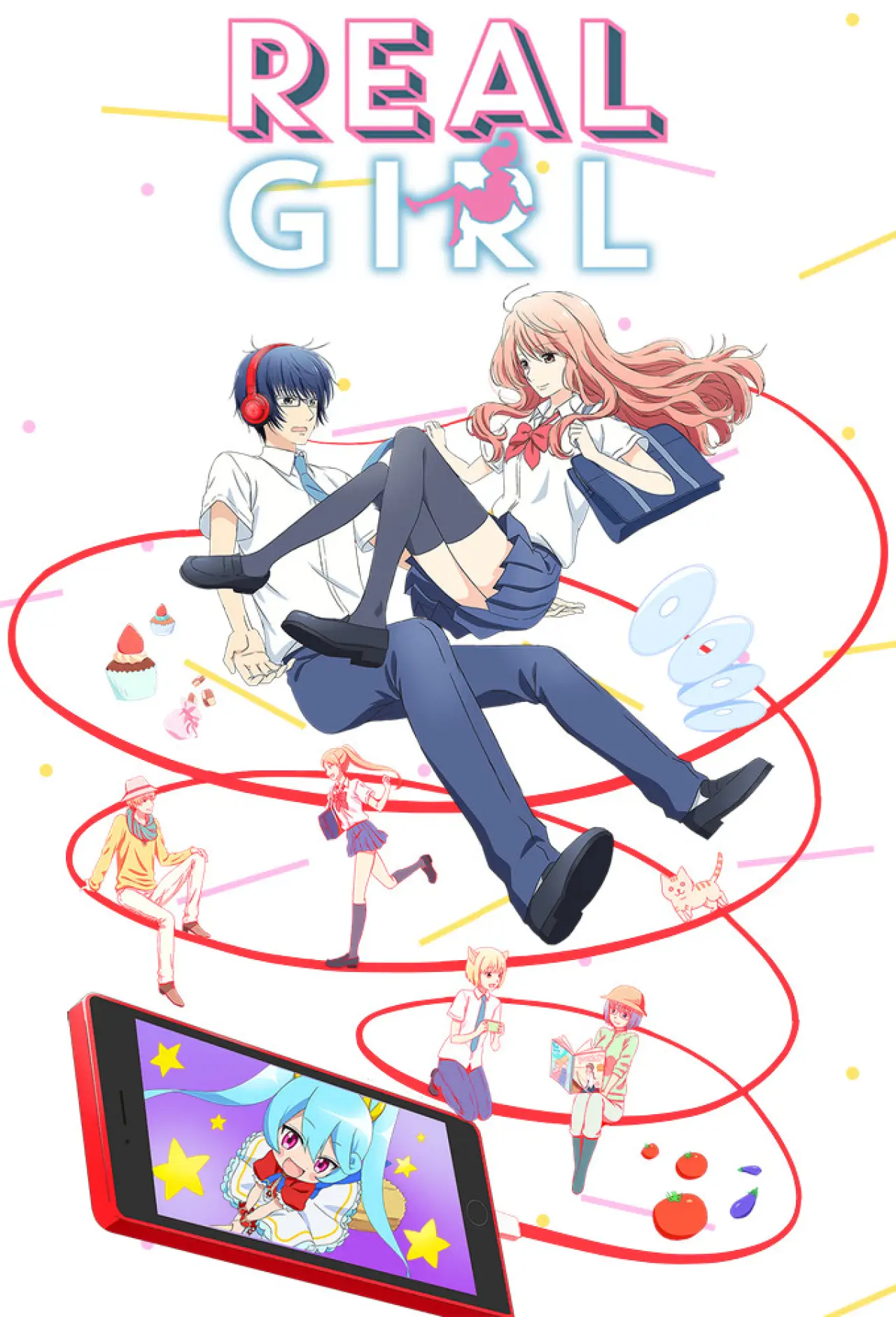 Постер к сериалу "3D Kanojo: Real Girl"