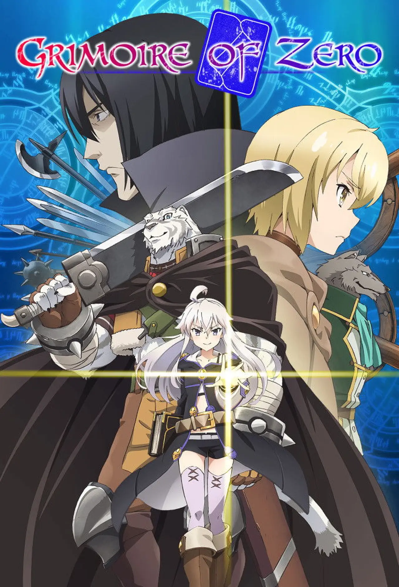 Plakat serialu "Grymuar Zero"