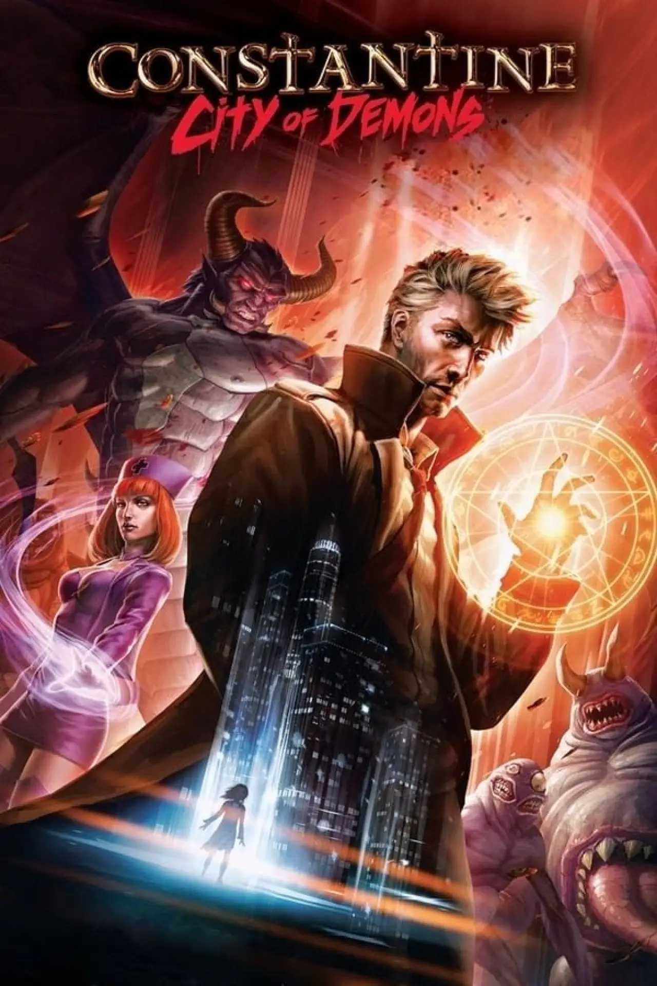 Plakat serialu "Constantine: Miasto demonów"