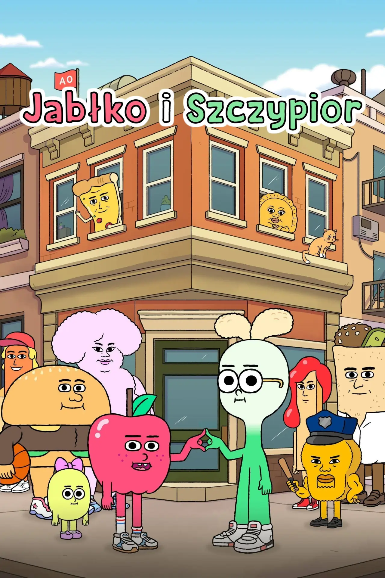 Постер к сериалу "Jabłko i Szczypior"