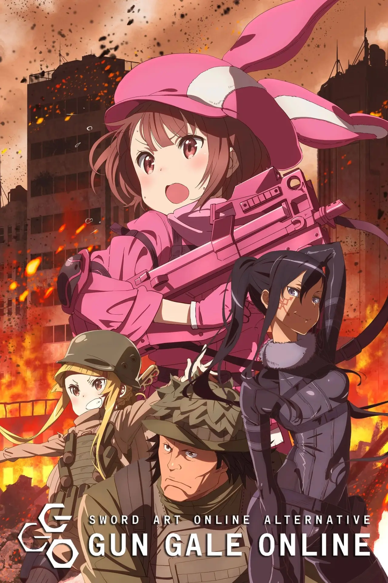 Постер к сериалу "Sword Art Online Alternative: Gun Gale Online"