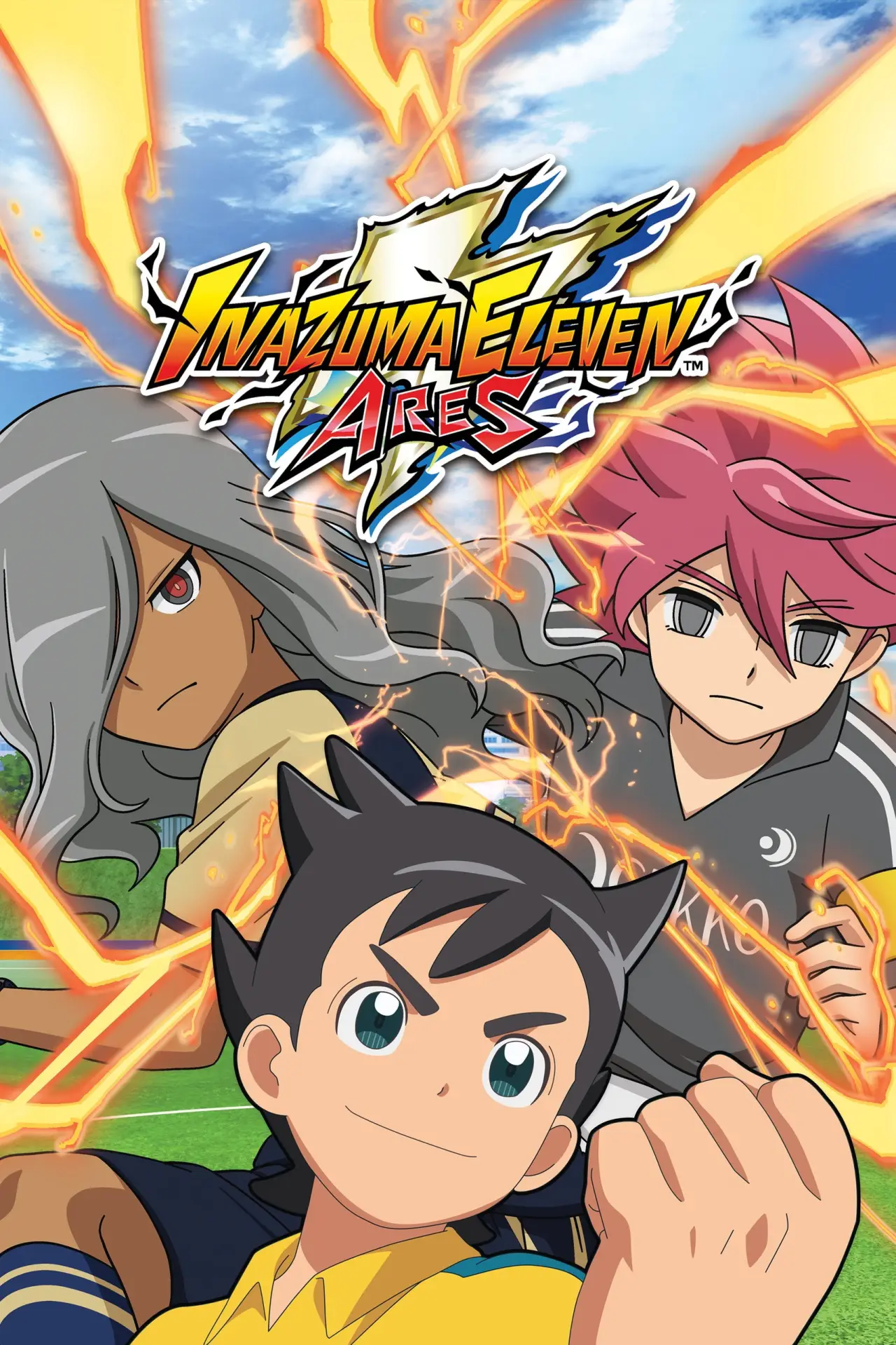 Plakat serialu "Inazuma Eleven: Ares"
