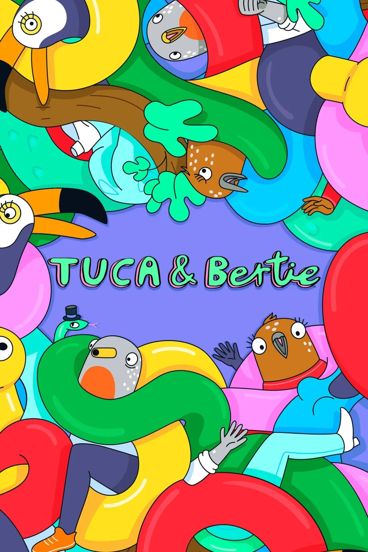 Plakat serialu "Tuca i Bertie"