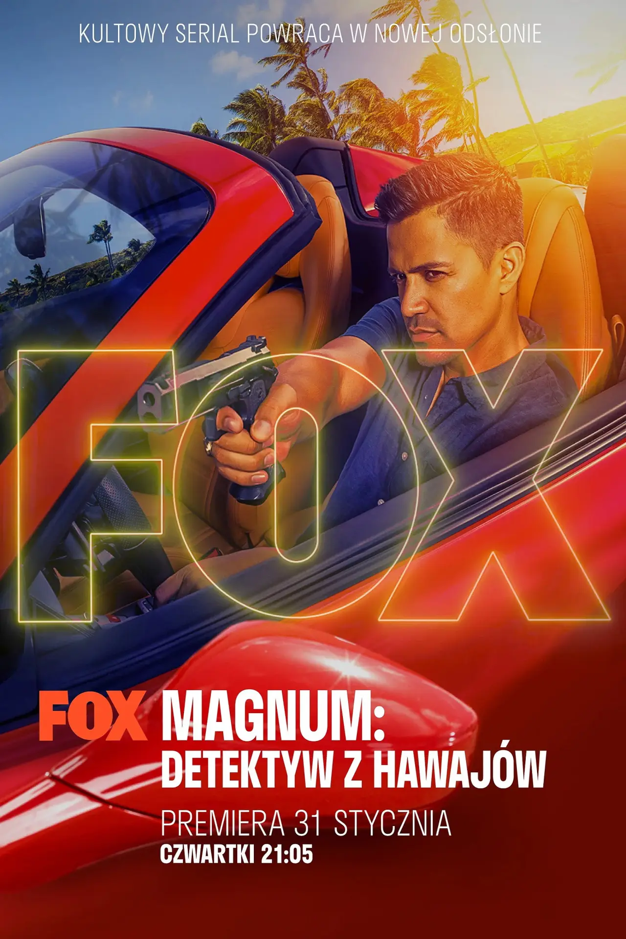Постер к сериалу "Magnum: Detektyw z Hawajów"