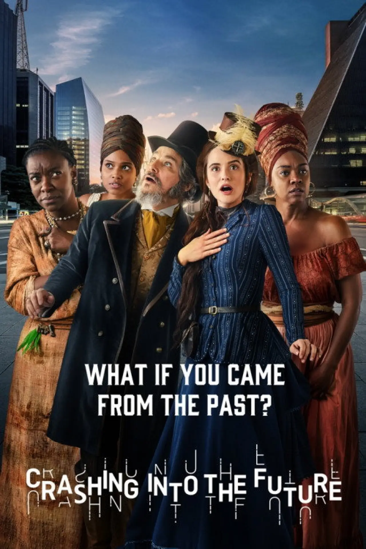 Plakat serialu "O Tempo Não Para"