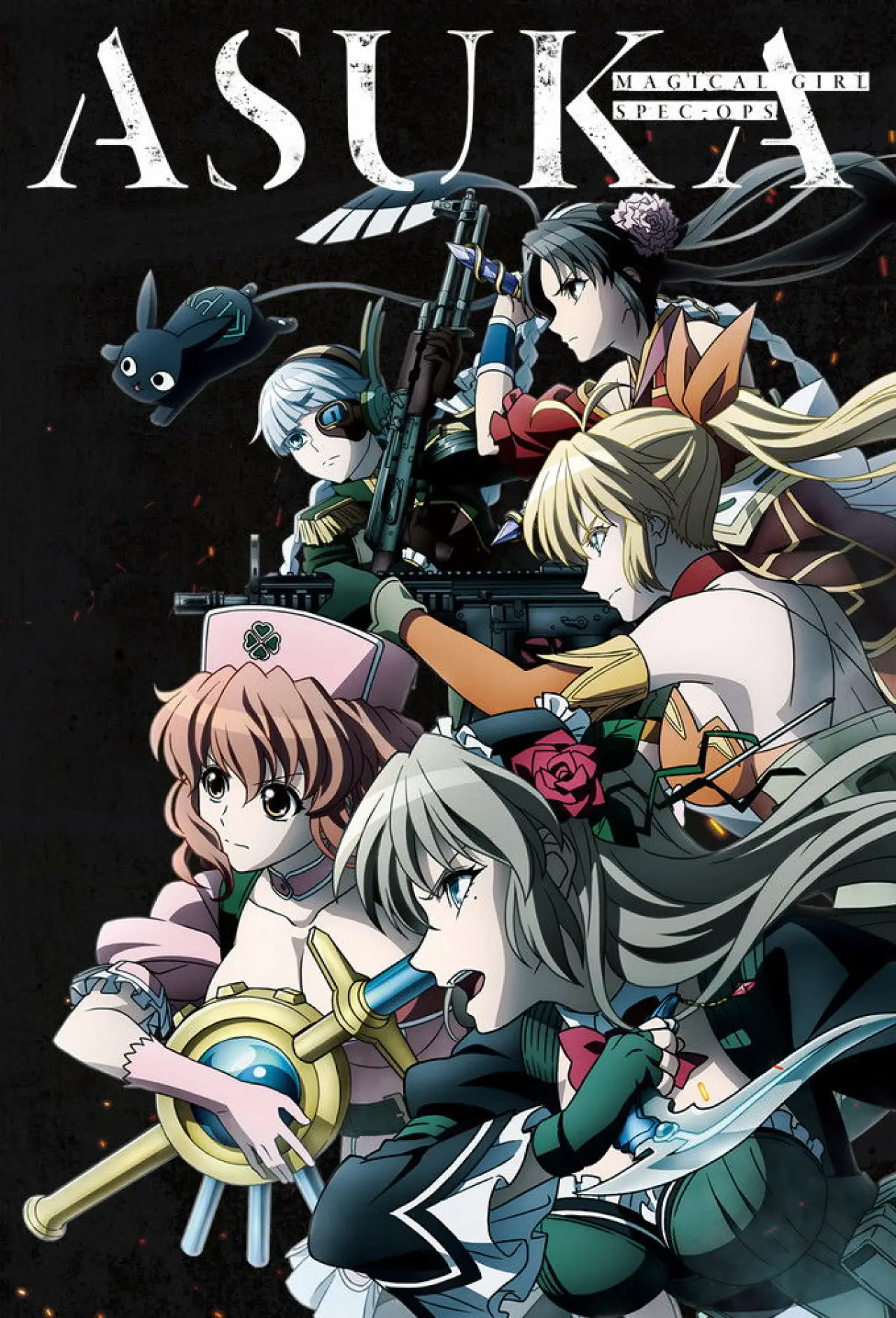 Plakat serialu "Mahou Shoujo Tokushusen Asuka"