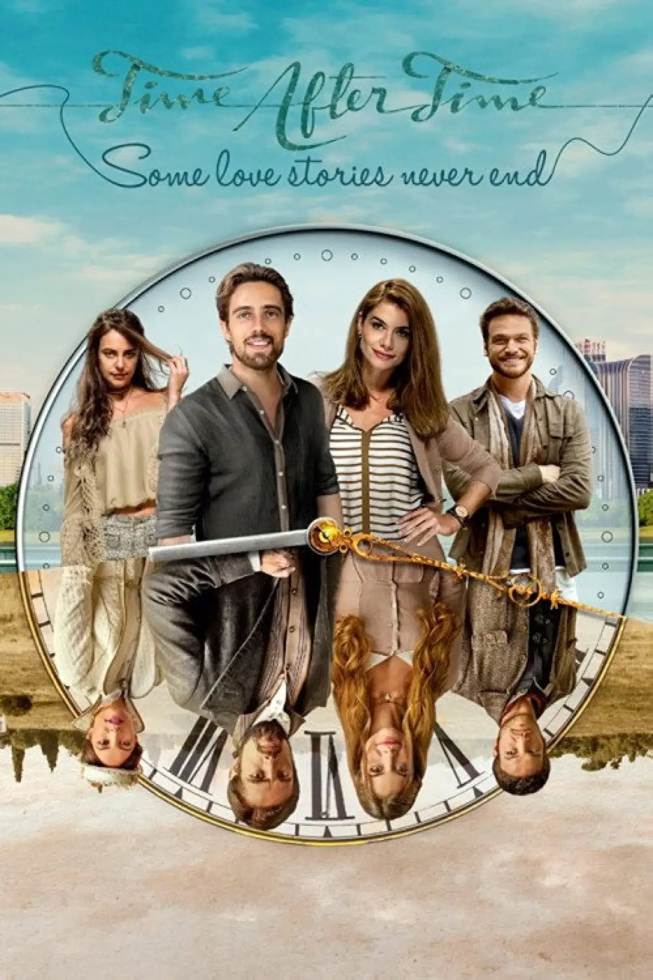 Постер к сериалу "Além do Tempo"