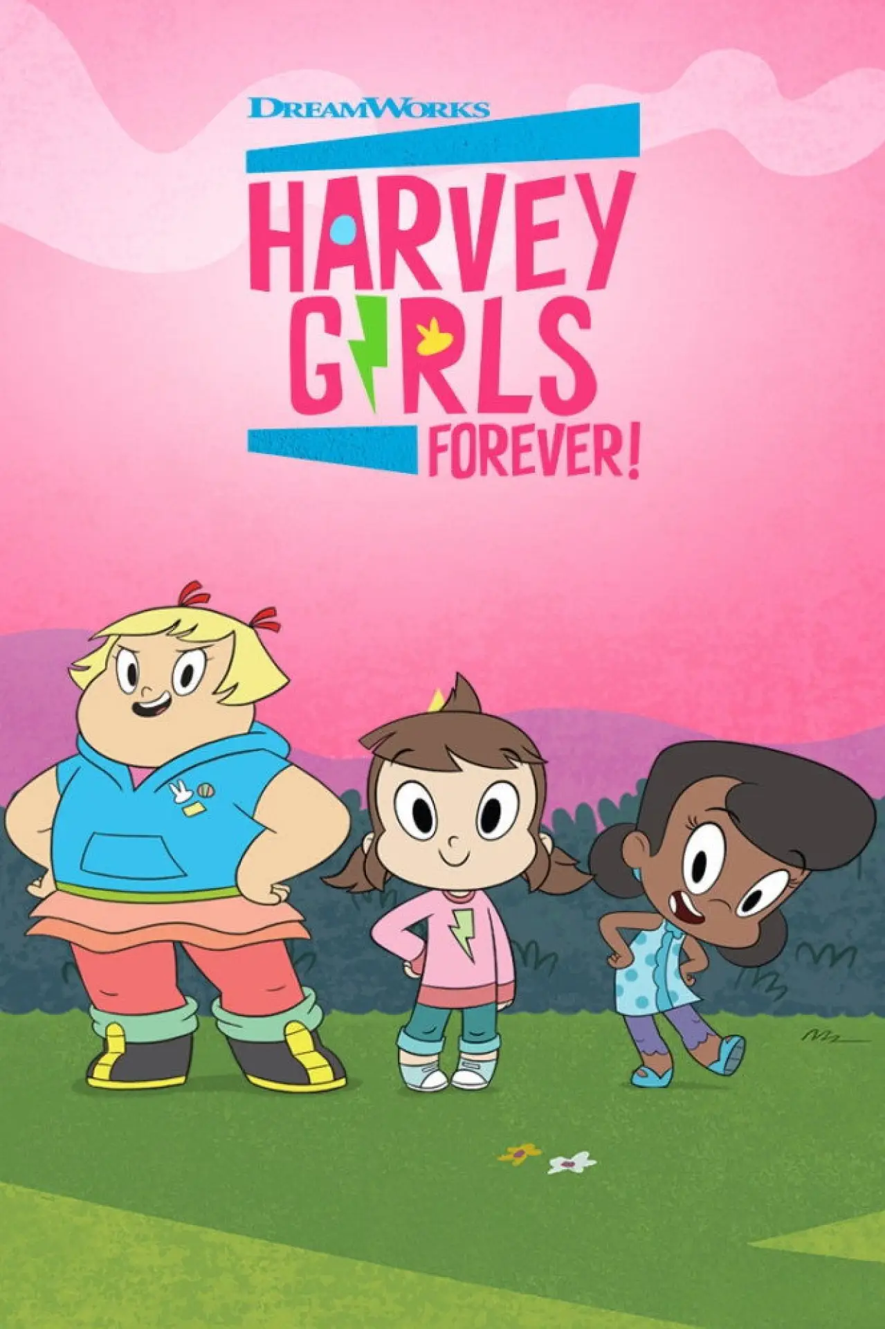 Plakat serialu "Harvey Girls Forever!"