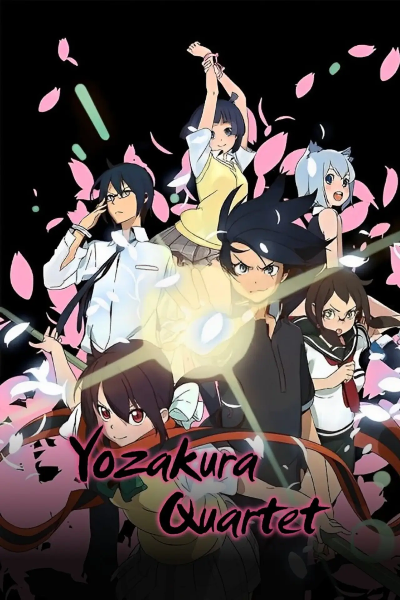 Plakat serialu "Yozakura Quartet: Hana no Uta"