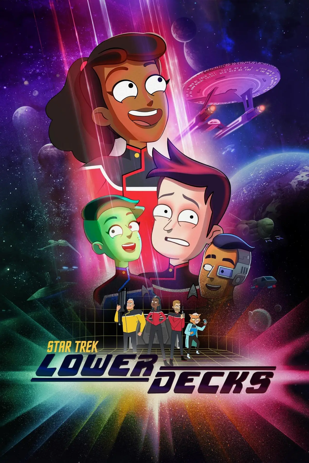 Постер к сериалу "Star Trek: Lower Decks"