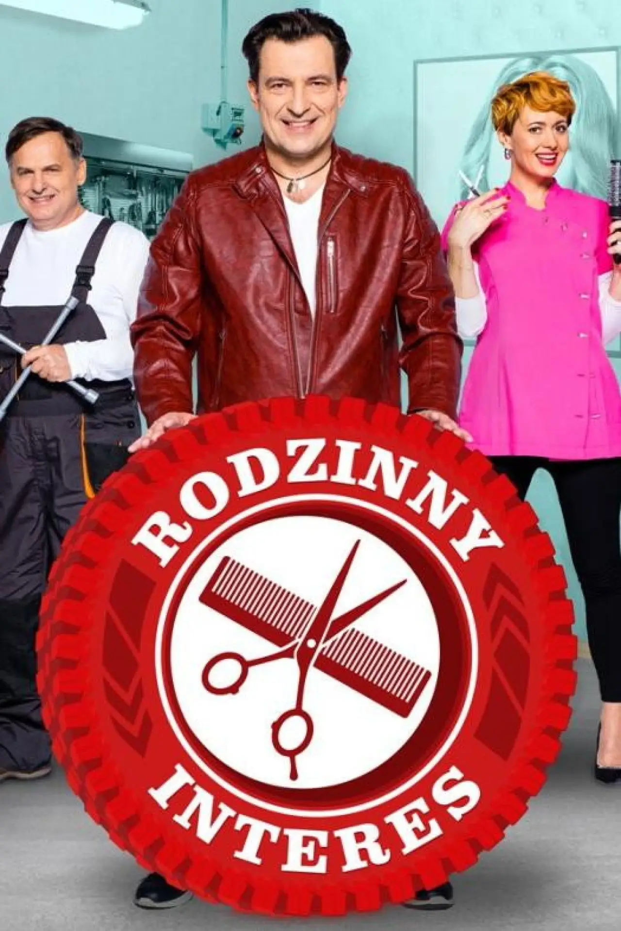 Plakat serialu "Rodzinny interes"