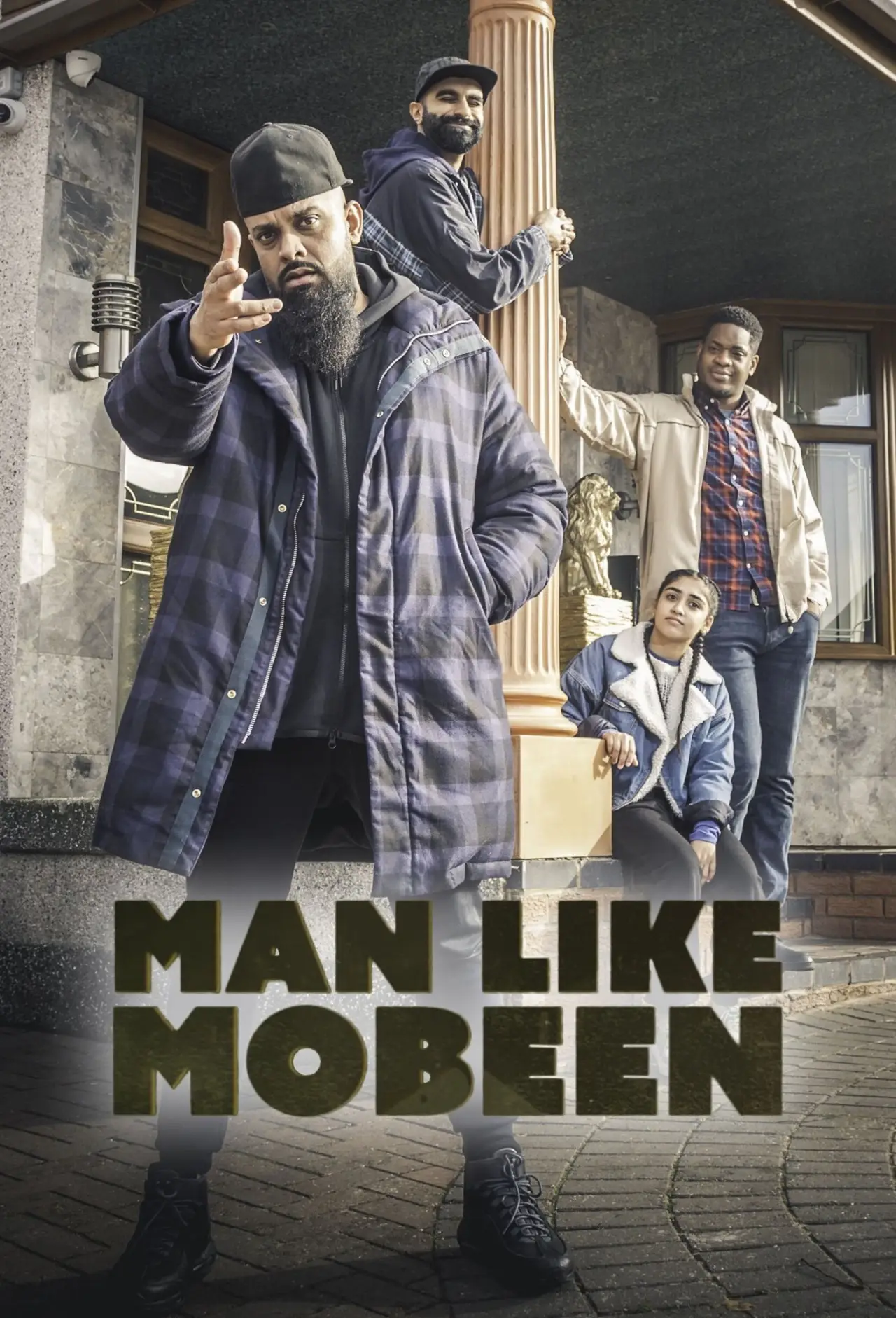 Plakat serialu "Man Like Mobeen"