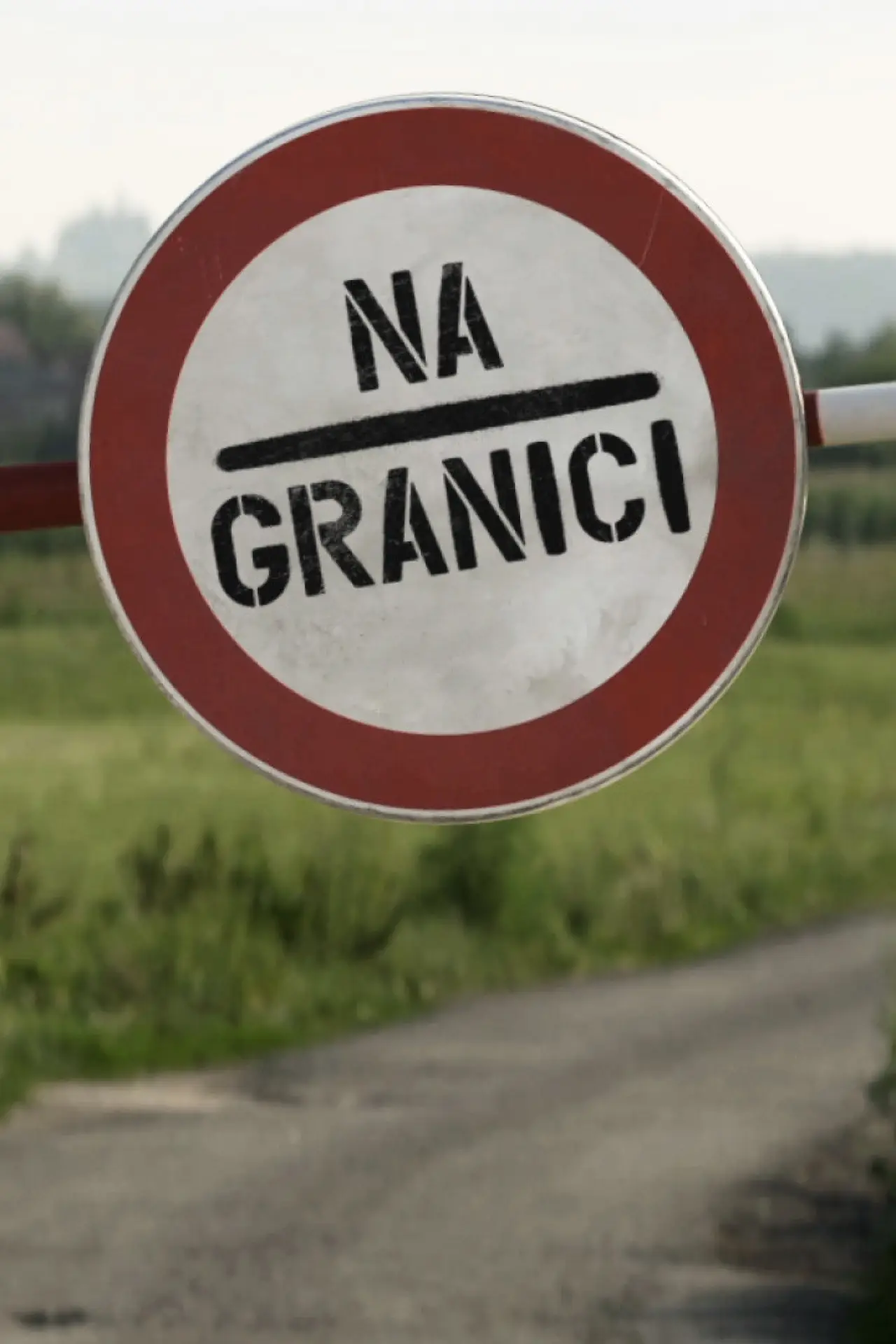 Plakat serialu "Na granicy"