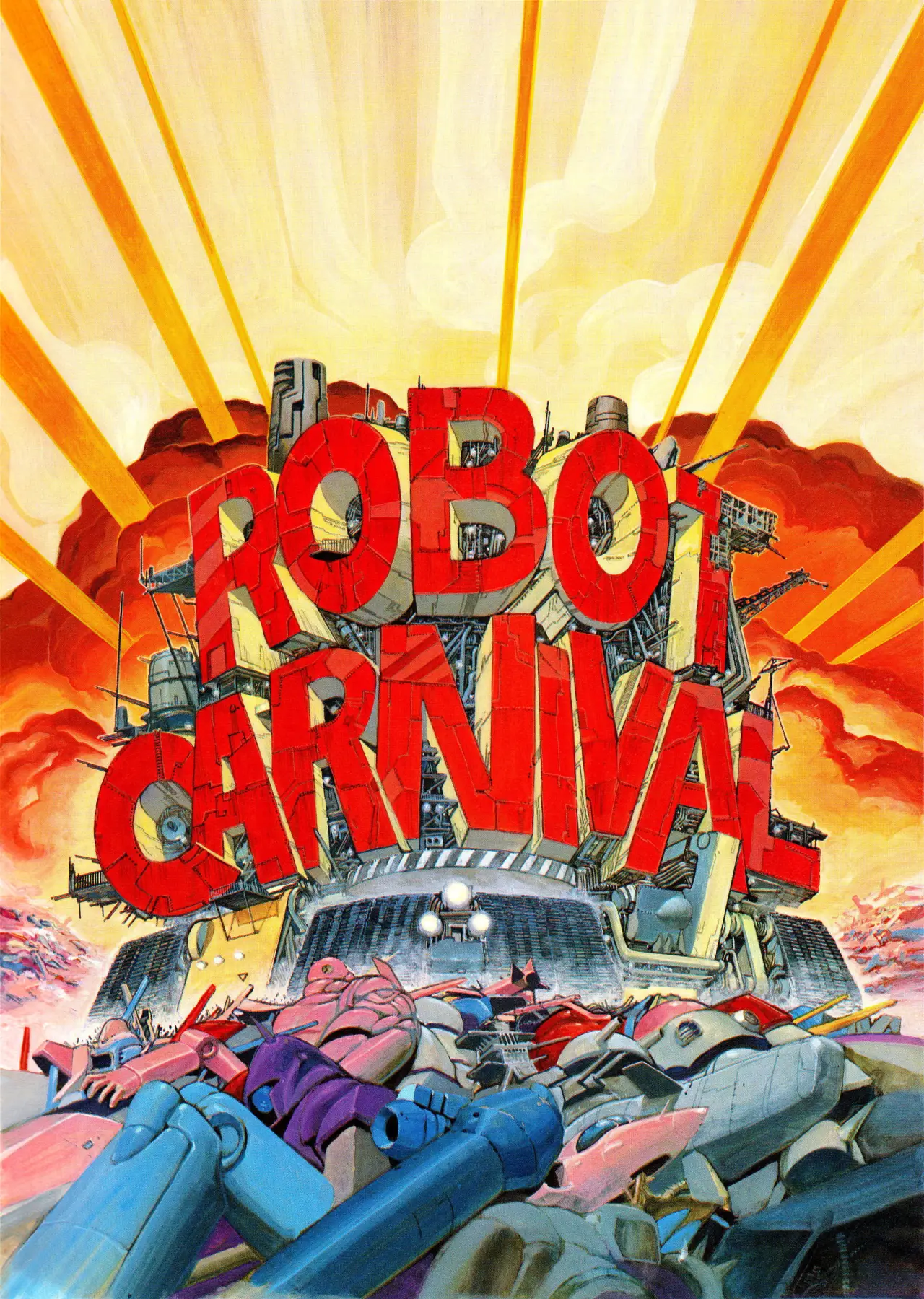 Plakat serialu "Robot Carnival"