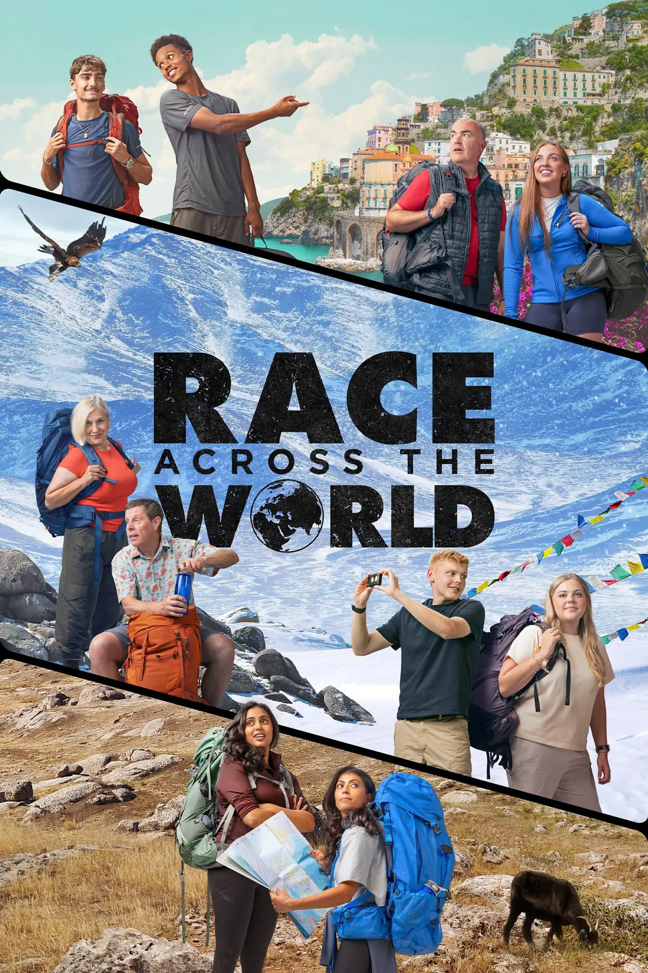 Постер к сериалу "Race Across the World"