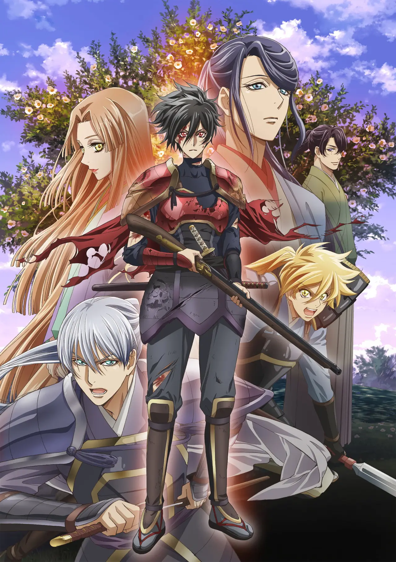 Plakat serialu "Kochouki: Wakaki Nobunaga"