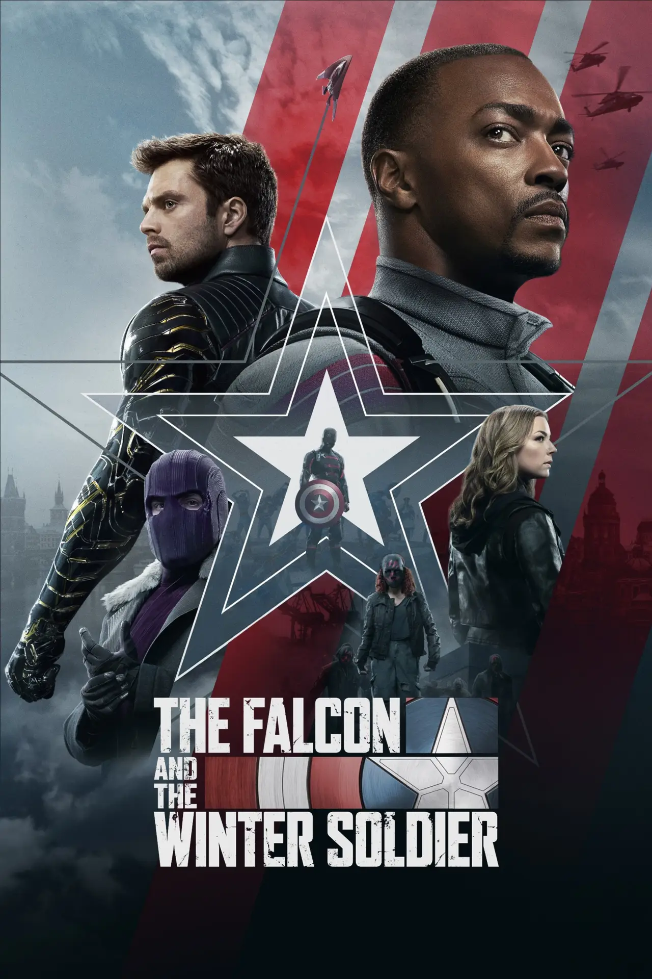 Постер к сериалу "Falcon i Zimowy Żołnierz"